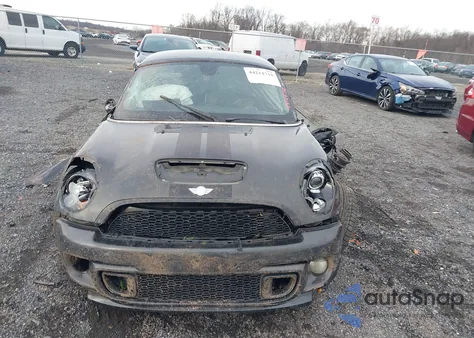 2013 Mini Coupe Cooper S z USA, uszkodzony, nr VIN WMWSX3C54DT466335